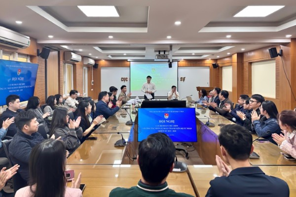 Hội nghị về công tác nhân sự chuẩn bị Đại hội Đoàn Thanh niên Bộ Tư pháp, nhiệm kỳ 2025 - 2030